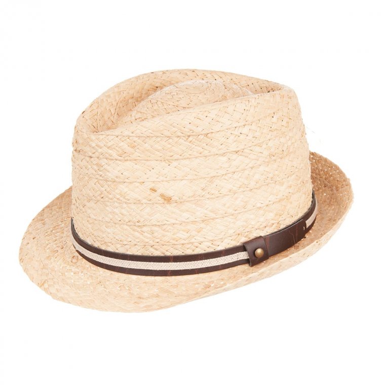 cream trilby