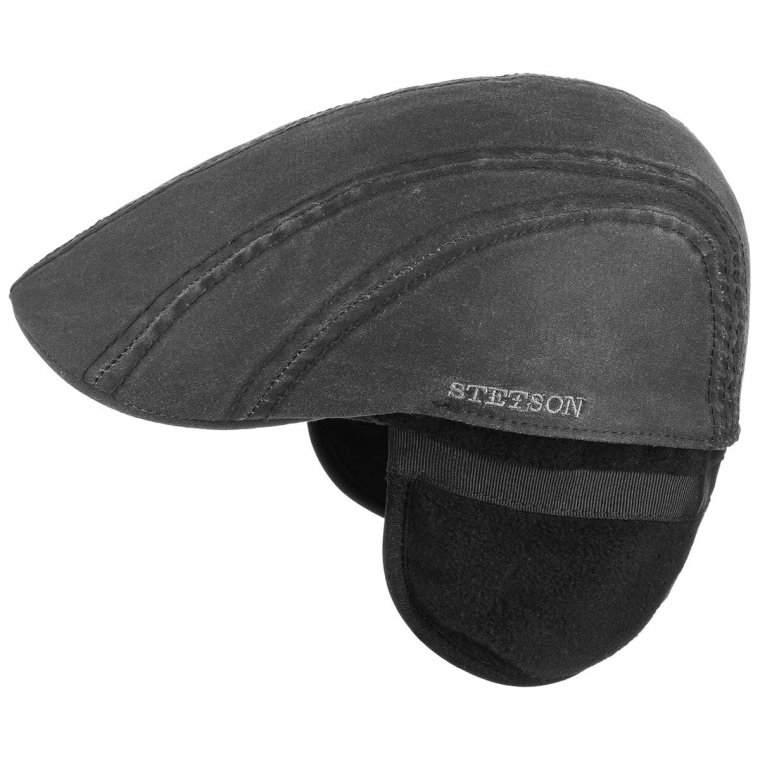STETSON | Men flat cap with ear flaps --> Online Hatshop for hats, caps ...