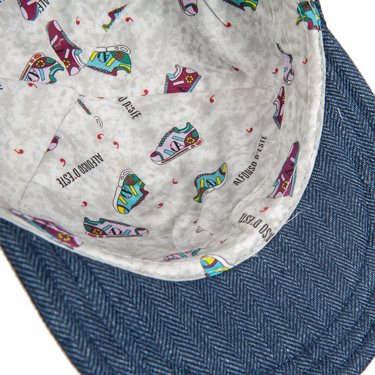 ALFONSO D'ESTE  Linen baseball cap for men --> Online Hatshop for hats,  caps, headbands, gloves and scarfs