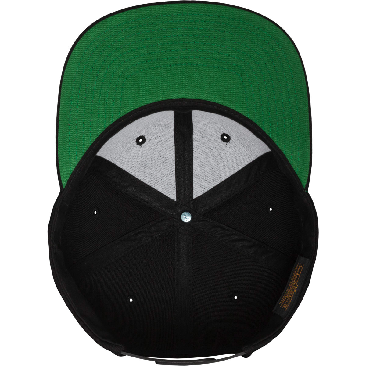 Classic Snapback basecap for kids in black