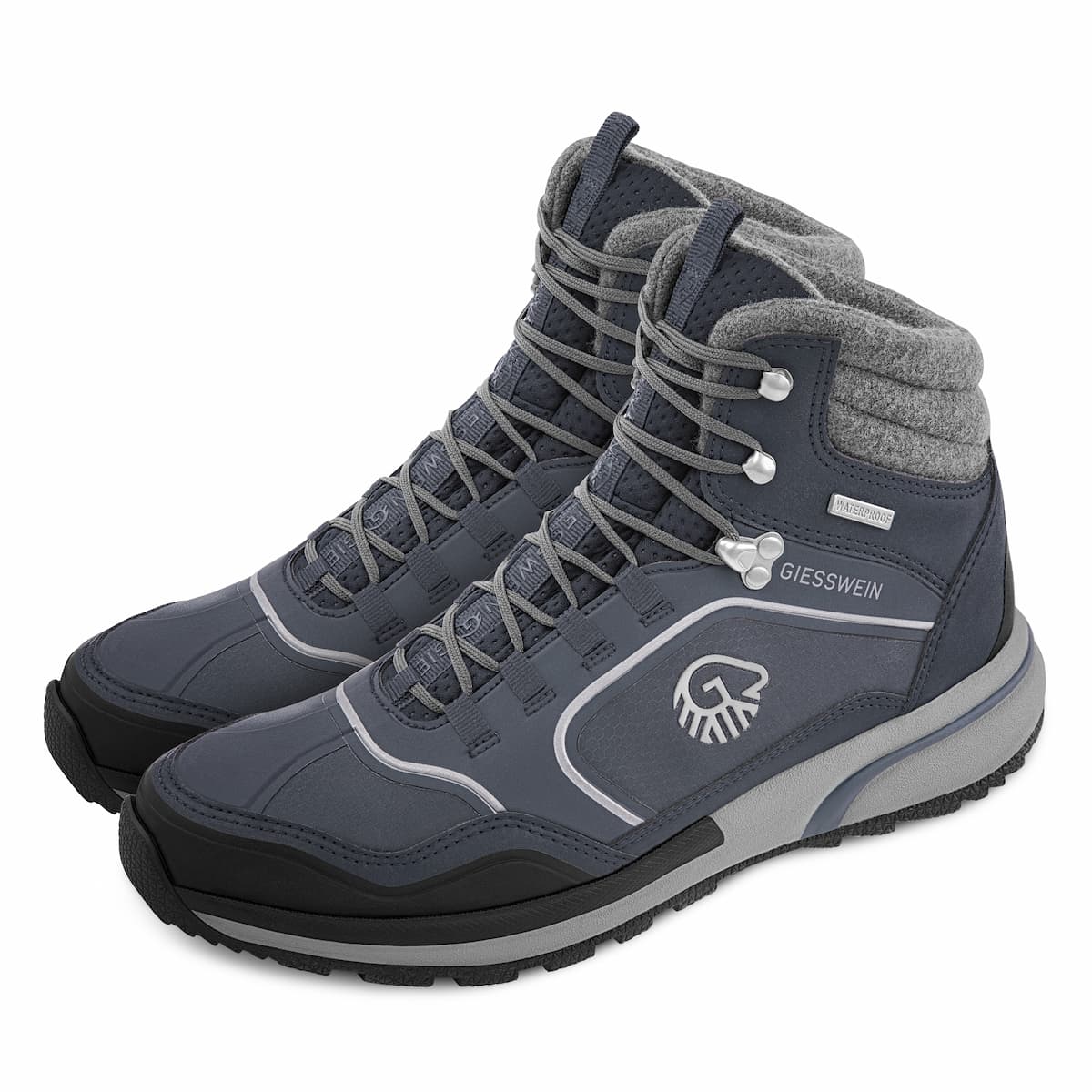 GIESSWEIN WOOL CROSS X ALPINE HIKING SHOE for women in color DARK BLUE