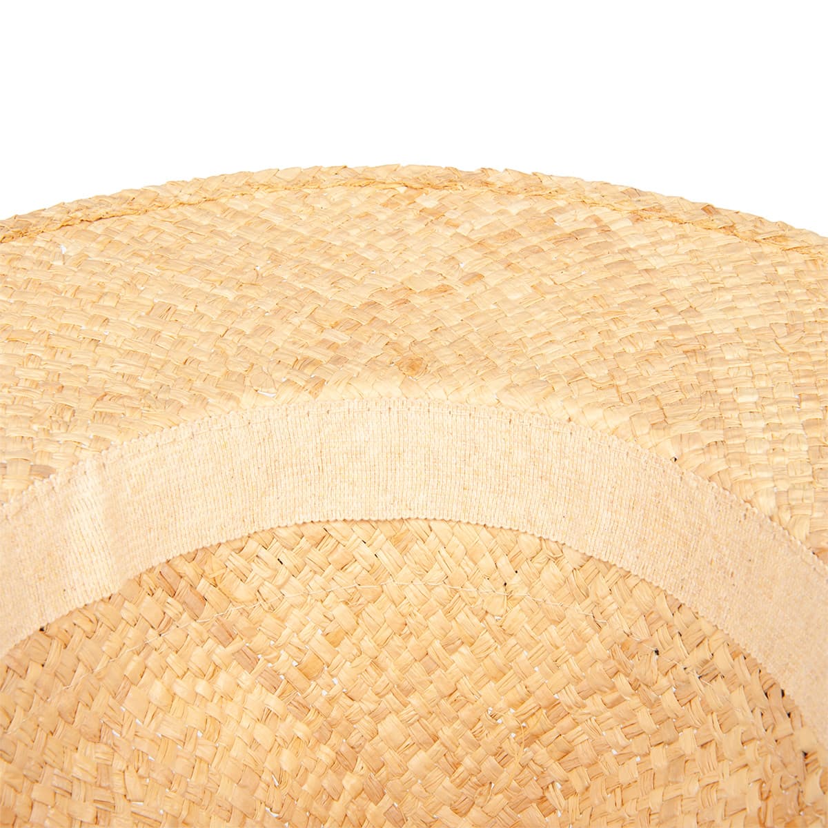 HUTTER Extremely popular straw hat with an extra wide brim