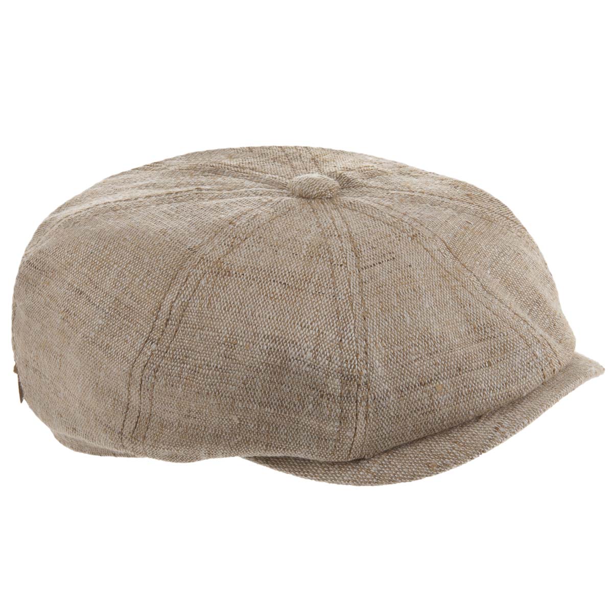 Stetson flat cap in silk