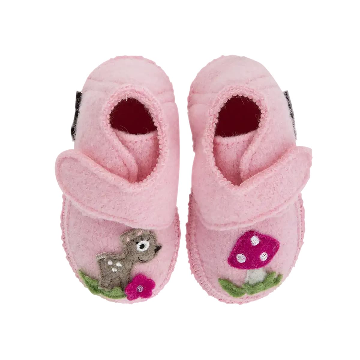 NANGA | Baby slippers for girls with non-slip soles and Little fawn motif  --> Online Hatshop for hats, caps, headbands, ...