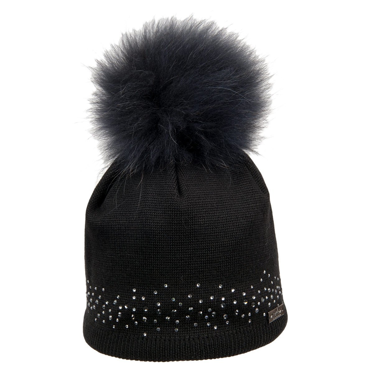 NORTON | woman's wooly cap with strass 