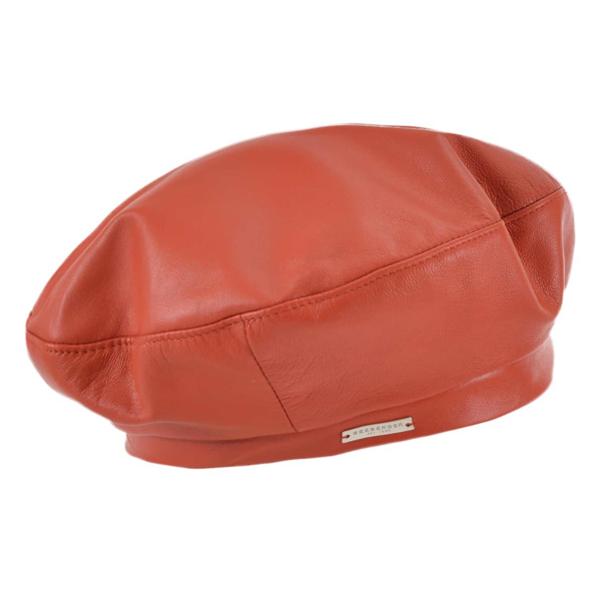 SEEBERGER | Leather beret Ladies --> Online Hatshop for hats, caps ...