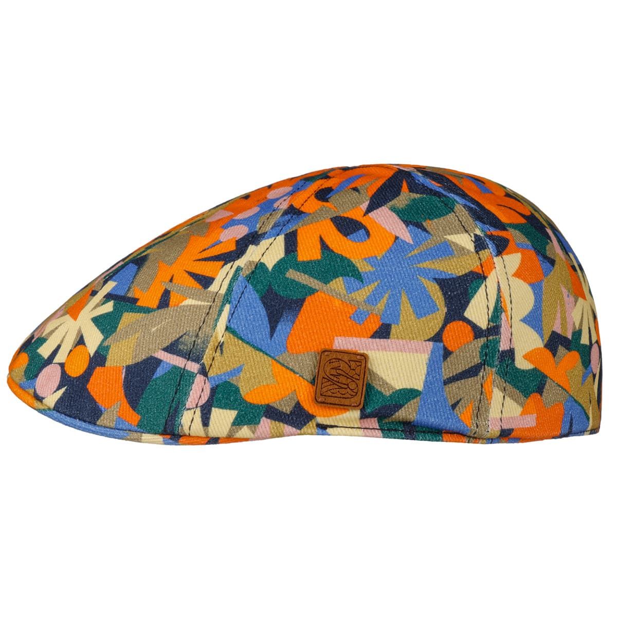 STETSON | Flat cap Texas Cotton Print Stetson x The Feebles --> Online ...