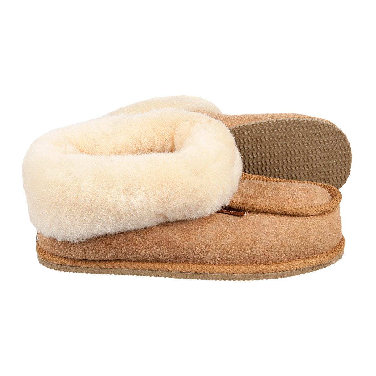 The slippers for women by Lena Shepherd in sheepskin