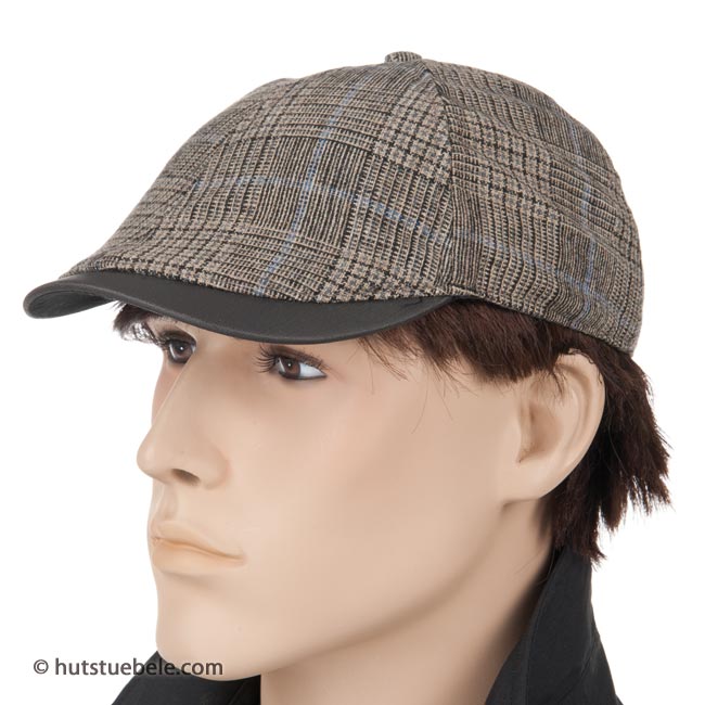 checkered flat cap --> Online Hatshop for hats, caps, headbands, gloves ...