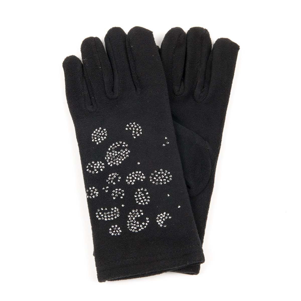 ladies gloves in fleece with 