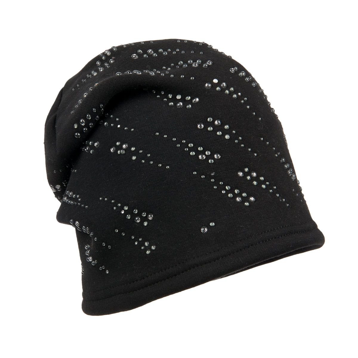 ladies oversize beanie cap with motive --> Online Hatshop for hats ...